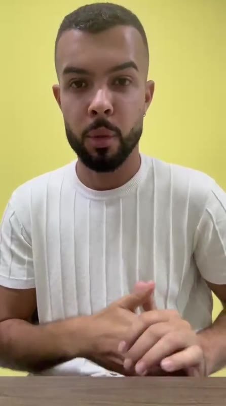 Frame do depoimento de Marciel (Ádito)