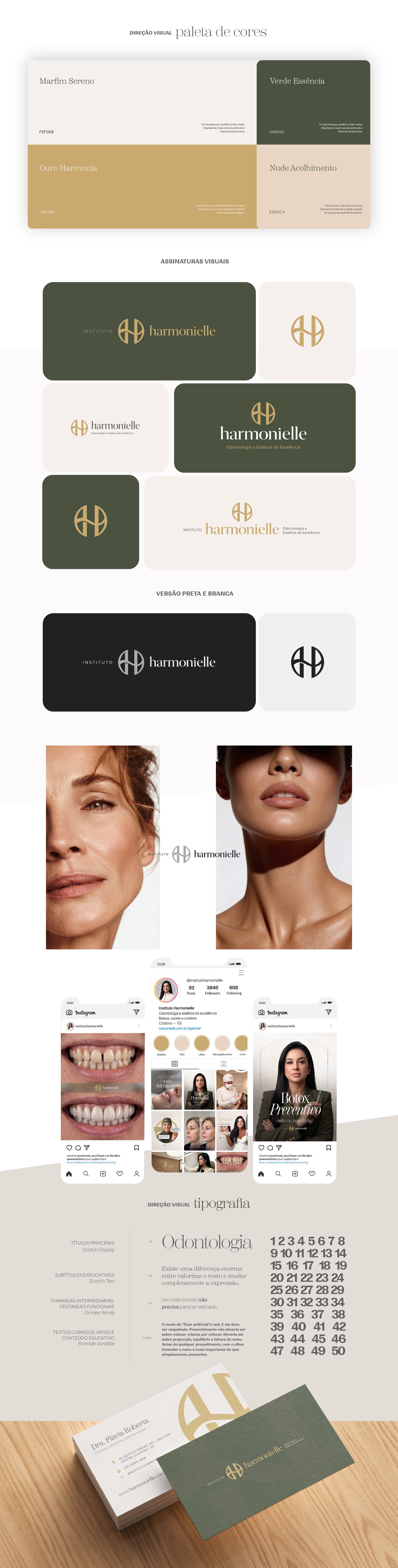 Apresentação da identidade Harmonielle — parte 2